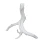 Nymphenburg Branch Candlestick White Bisque Large Detail View