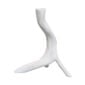Nymphenburg Branch Candlestick White Bisque Small Detail View