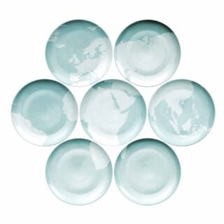 Nymphenburg Global Service Turquoise Limited Edition 14 piece set