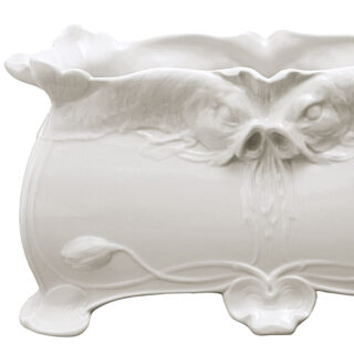 Nymphenburg Jugendstil Jardiniere Vase Detail View