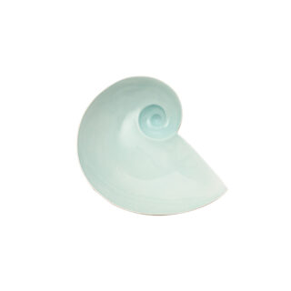 Nymphenburg Moon Snail Bowl Celadon Small