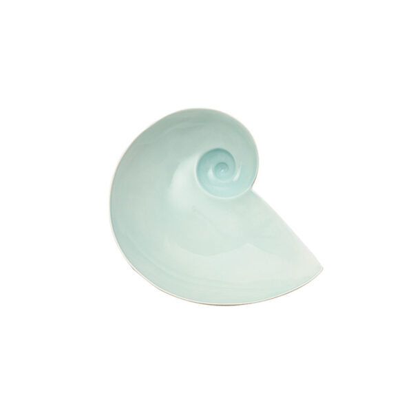 Nymphenburg Moon Snail Bowl Celadon Small