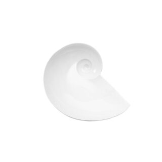 Nymphenburg Moon Snail Bowl White Small