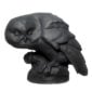 Nymphenburg Owl in Black Bisque