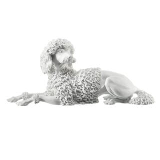 Nymphenburg Poodle Dog Figurine