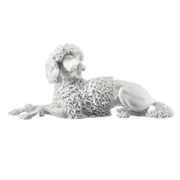 Nymphenburg Poodle Dog Figurine