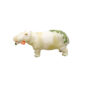 Nymphenburg Porcelain Hippopotamus With Flower