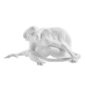 Nymphenburg Porcelain Monkey White Bisque