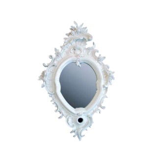 Nymphenburg Porcelain Rococo Wall Mirror