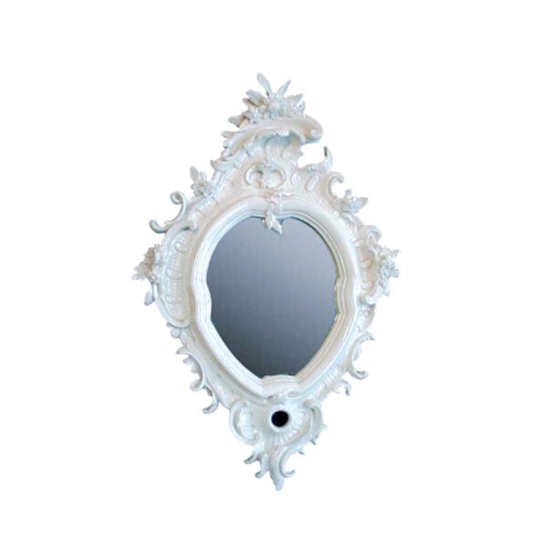 Nymphenburg Porcelain Rococo Wall Mirror
