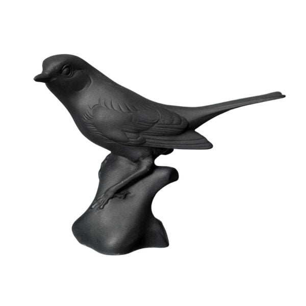 Nymphenburg Robin Bird Black Bisque