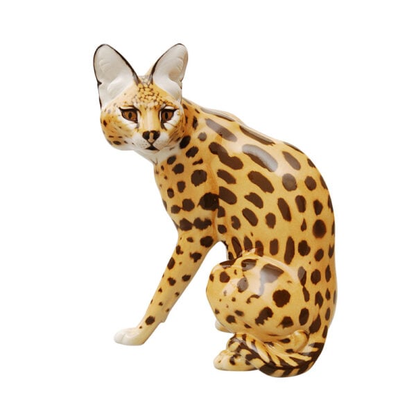 Nymphenburg Serval Painted