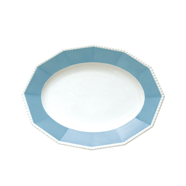 Nymphenburg Symphony Blue Pearl Oval Platter Medium Nymphenburg Symphony Blue Pearl Oval Platter Medium