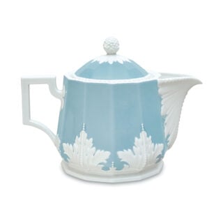 Nymphenburg Symphony Blue Pearl Tea Pot