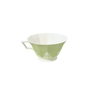 Nymphenburg Symphony Green Pearl Tea Cup