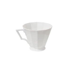 Nymphenburg Symphony White Pearl Coffee Cup