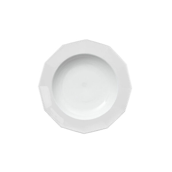 Nymphenburg Symphony White Pearl Soup Plate Deep Nymphenburg Symphony White Pearl Soup Plate Deep