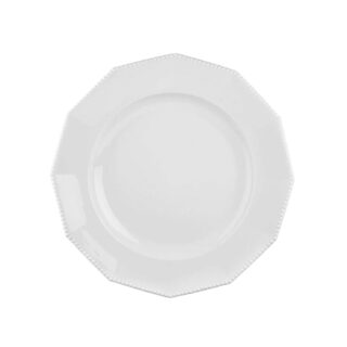 Nymphenburg Symphony White Pearl Dinner Plate - 27 cm