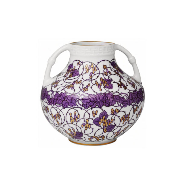 Nymphenburg Violet and Gold Vase Nymphenburg Violet and Gold Vase