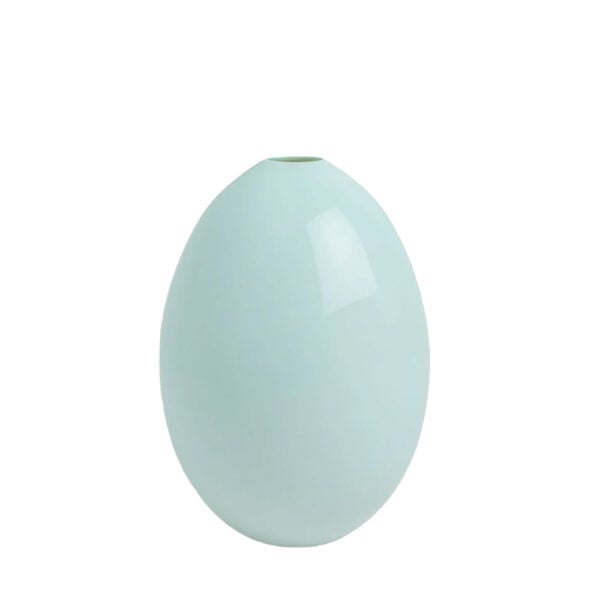 Nymphenburg Egg Vase Light Robin's Egg Blue Glazed Medium