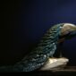 Nymphenburg Porcelain Peacock Painted-5181