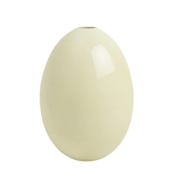 Nymphenburg Egg Vase Vanilla Glazed Large