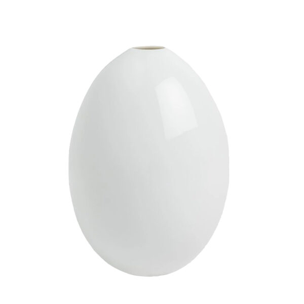 Nymphenburg Egg Vase White Glazed Large Nymphenburg Egg Vase White Glazed Large