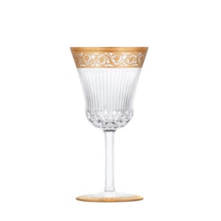 Saint-Louis Thistle Gold Water Glass No. 2