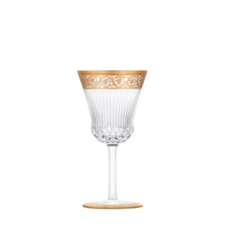 Saint-Louis Thistle Gold Wine Glass No. 4