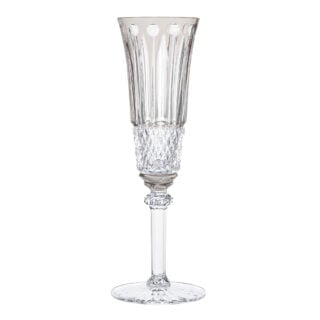 Saint-Louis Tommy Flannel Grey Champagne Flute