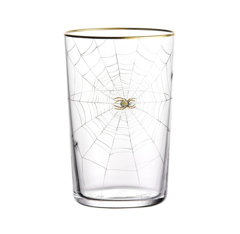 Lobmeyr Tumbler with Spider's Web at Kneen & Co. Luxury Glassware