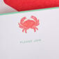 The Printery Crab Fill-In Invitation