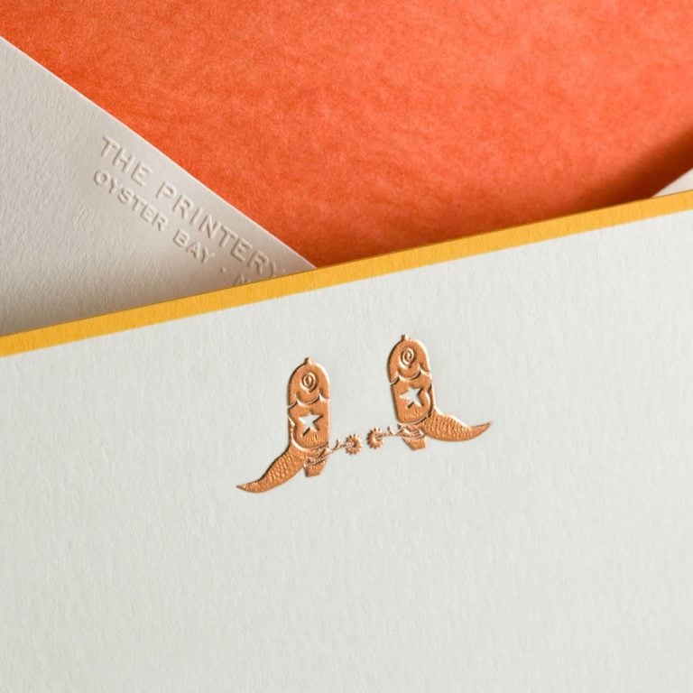 The Printery Cowboy Boots Boxed Note Cards The Printery Cowboy Boots Boxed Note Cards