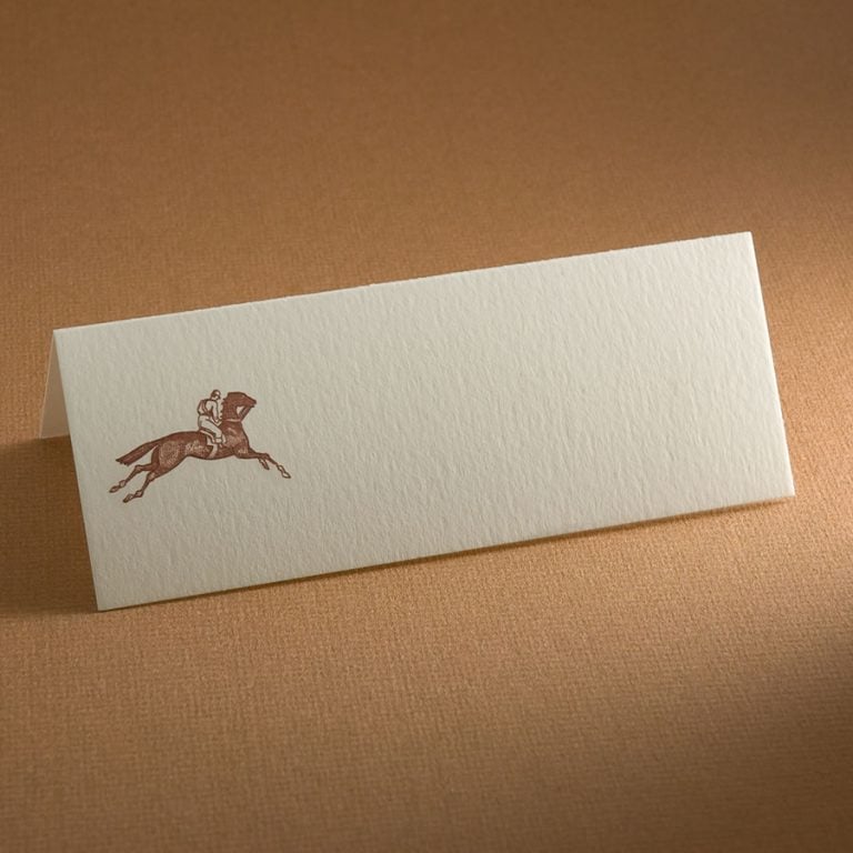 The Printery Equestrian Place Cards The Printery Equestrian Place Cards
