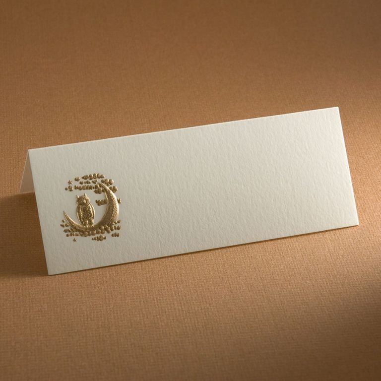 The Printery Owl & Moon Place Cards