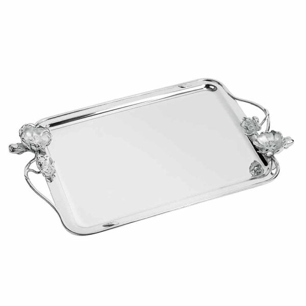 Christofle Anemone Belle Epoque Rectangular Tray Christofle Anemone Belle Epoque Rectangular Tray
