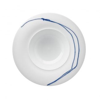 Hering Berlin Granat Rim (Rimmed) Soup Bowl