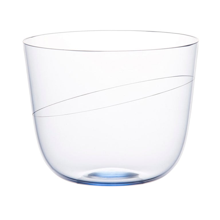 Lobmeyr Alpha Water Tumbler Light Blue with Ellipse Lobmeyr Alpha Water Tumbler Light Blue with Ellipse