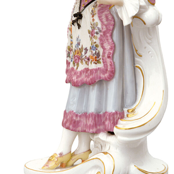 Nymphenburg Corine Figurine Commedia dell'Arte Close Up Bottom