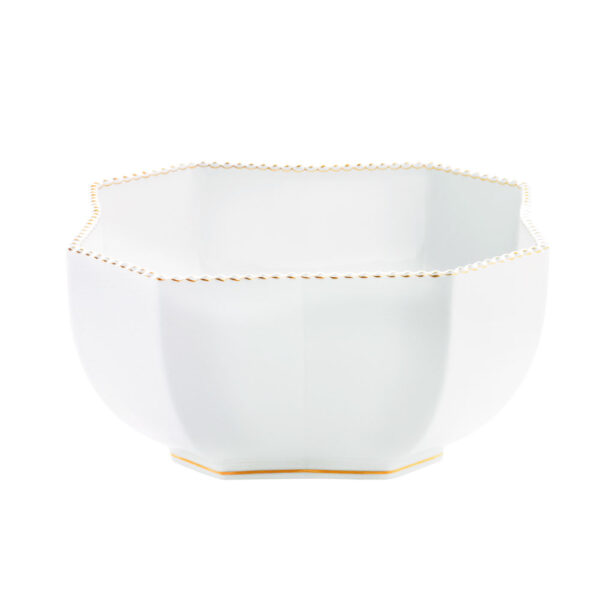 Nymphenburg Gold Pearl Serving Bowl