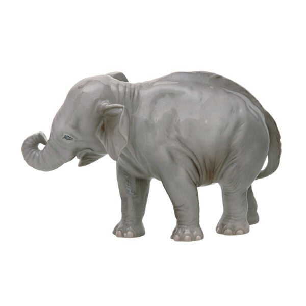 Nymphenburg Young Elephant Figurine