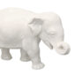 Nymphenburg Young Elephant No. 877b Ivory Glazed Close Up