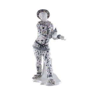 Nymphenburg Pierrot Figurine Commedia dell'Arte Couture Edition