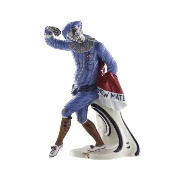 Nymphenburg Scaramuz Figurine Commedia dell'Arte Couture Edition