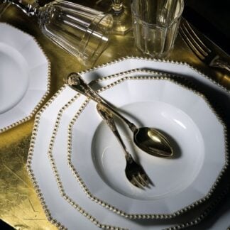 Nymphenburg Gold Pearl Dinnerware