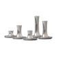 E.R. Butler Fluted Candlesticks Polished Silver