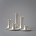 E. R. Butler & Co. Fluted Satin Silver Candlesticks designed by Ted Muehling