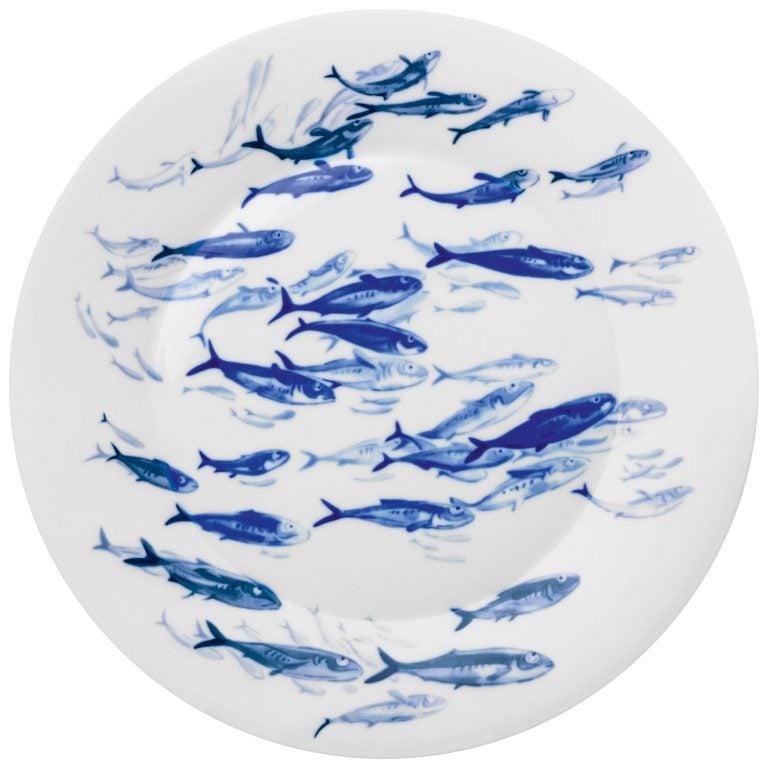 Hering Berlin Ocean Swarm of Herrings Presentation Plate