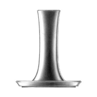 E.R. Butler Fluted Candlestick XL Extra Large Designed by Ted Muehling