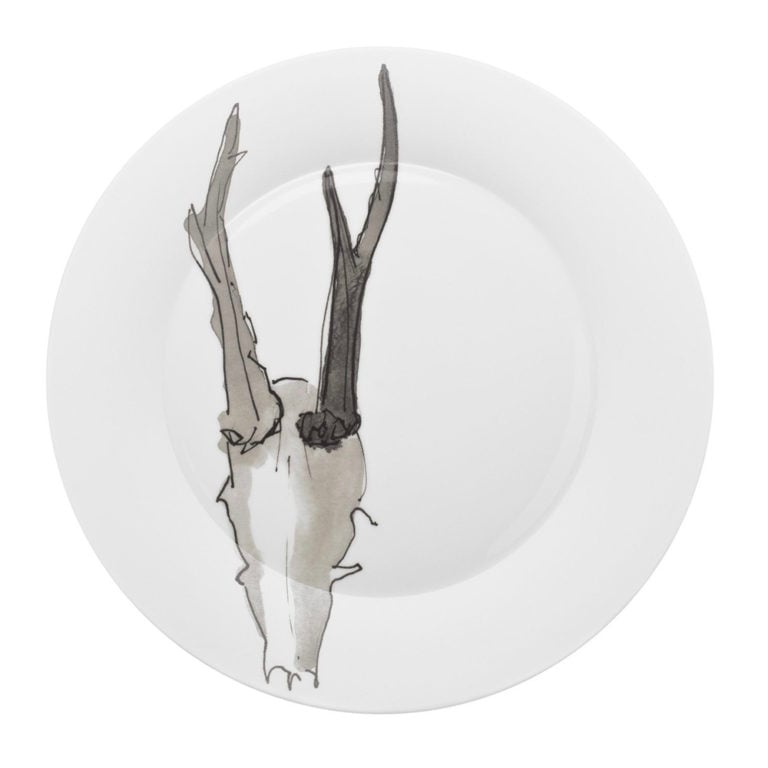 Hering Berlin Piqueur Presentation Plate Buck Skull Hering Berlin Piqueur Presentation Plate Buck Skull